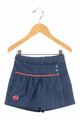 Gonna shorts in jeans Whist - Blu