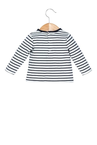 Set abito salopette e T-shirt - Rosso