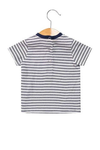 Salopette corta e t-shirt - Giallo