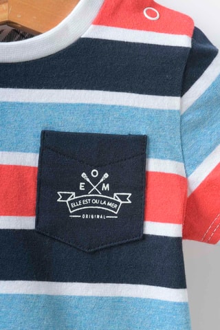 T-shirt e shorts Bonka jean - Blu