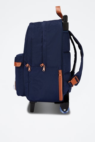 Sac à dos à roulettes Camille - Bleu marine
