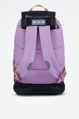 Sac à dos à roulettes Mila - Violet et rose