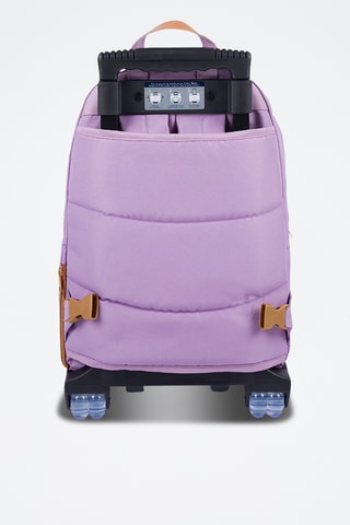 Sac à dos à roulettes Mila - Violet et rose