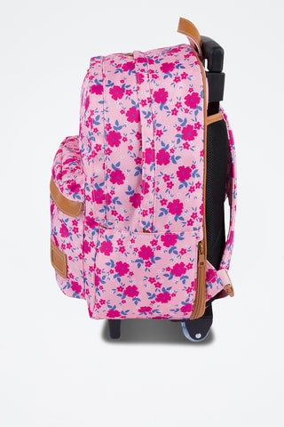 Sac à dos à roulettes Aurore - Rose
