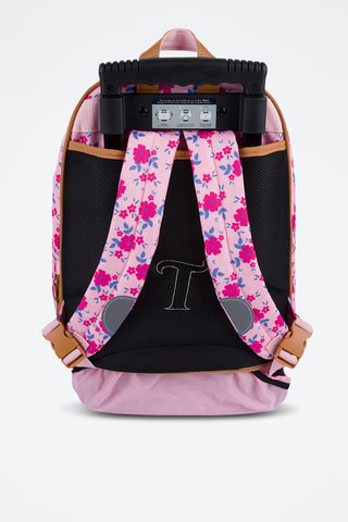 Sac à dos à roulettes Aurore - Rose