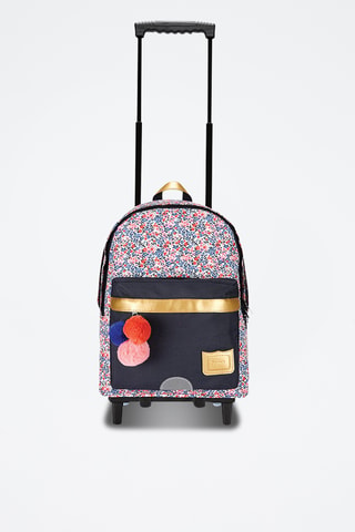 Sac à dos à roulette Antonia - Bleu marine