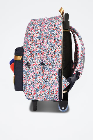 Sac à dos à roulette Antonia - Bleu marine