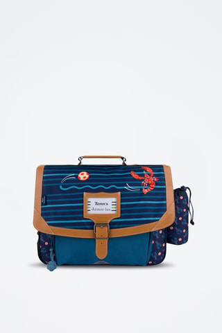 Schooltas Titouan - Marineblauw