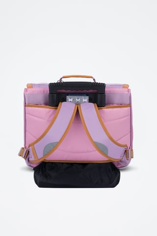Cartable à roulettes Joy - Violet et rose
