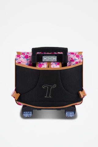 Cartable à roulettes Aurore - Rose
