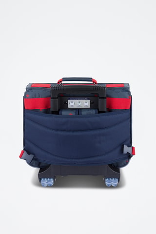 Schooltas met Wieltjes Mathys - Grijs