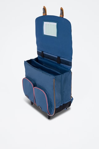 Cartable à roulettes Jane - Rose