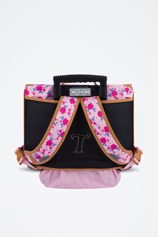 Cartable à roulettes Aurore - Rose