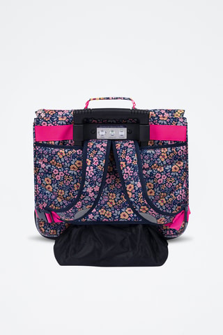 Cartable à roulettes Elena - Bleu marine