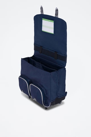Cartable à roulettes Hortense - Bleu marine