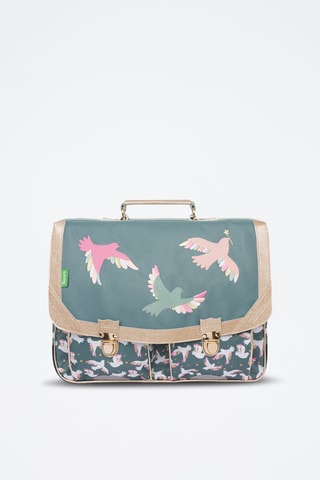 Cartable Noémie - Vert foncé
