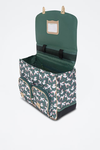 Cartable Noémie - Vert foncé