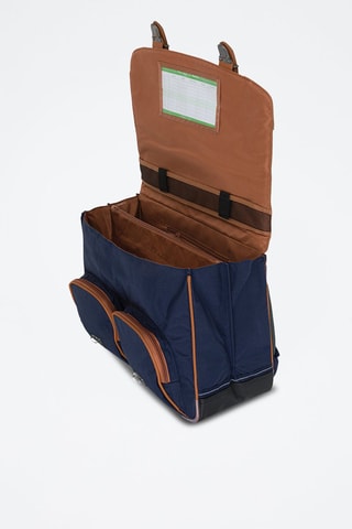 Cartable Camille 41 cm - Bleu marine