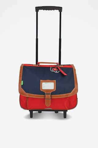Schooltas Arthur 38 cm - Marineblauw
