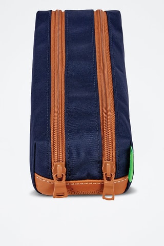 Trousse double CamilleBleu marine