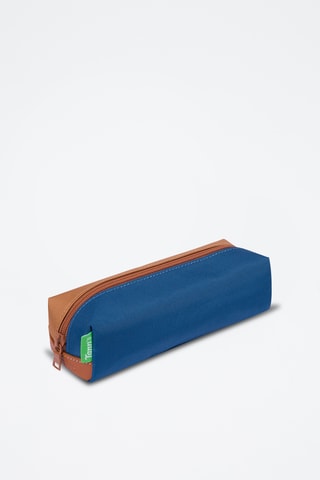 Trousse Nils - Bleu et beige
