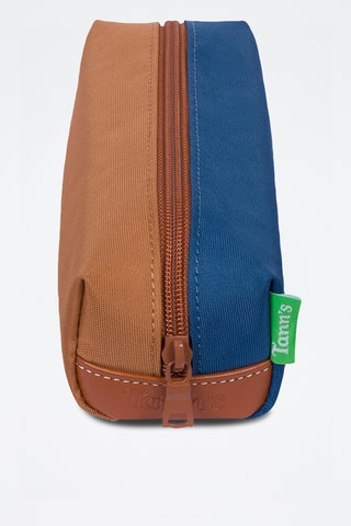 Trousse Nils - Bleu et beige