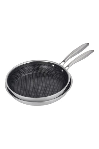 2 sartenes de acero inoxidable BlackSteel -