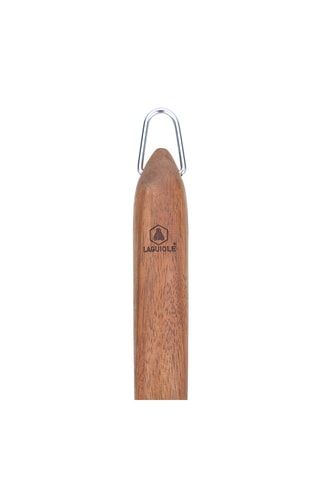 5 utensilios de barbacoa de madera de acacia y acero inoxidable