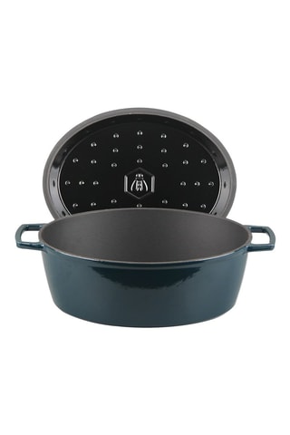 Cocotte de metal fundido esmaltado Masselron - 7 l