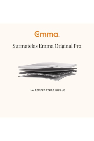 Surmatelas Emma Original Pro
