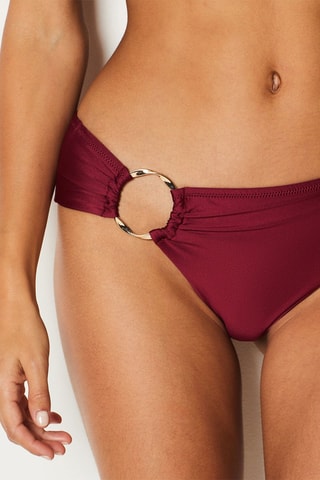 Slip bikini - Bordeaux