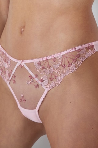 Tanga Flowers - Rosa cipria