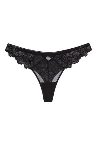 Tanga Palmes - Nero