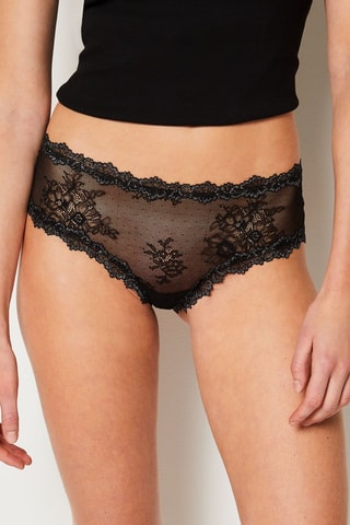 Shorty taille haute - Noir - Etam