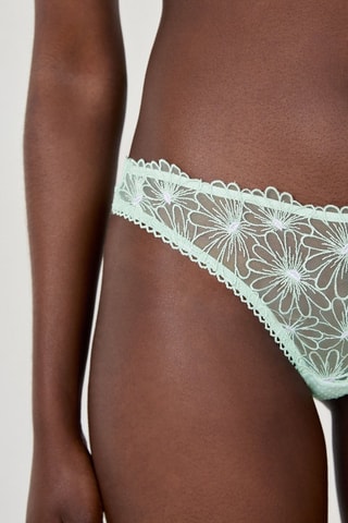 Perizoma Daisy - Verde acqua