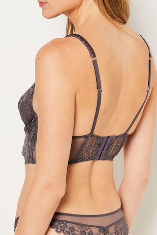 Soutien-gorge Poetique -  Gris foncé - Etam