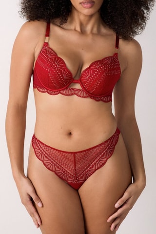 Reggiseno Rosace - Rosso