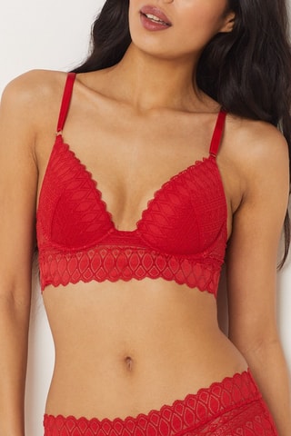 Reggiseno Gravure - Rosso