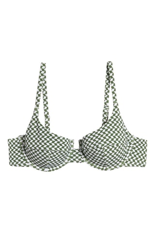 Reggiseno - Bianco e verde