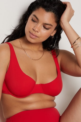 Reggiseno Sculpt - Rosso