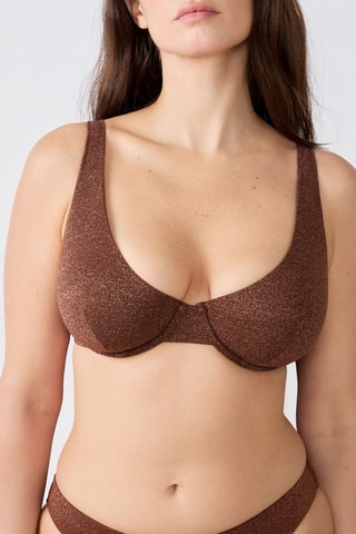 Reggiseno Helio - Marrone scuro