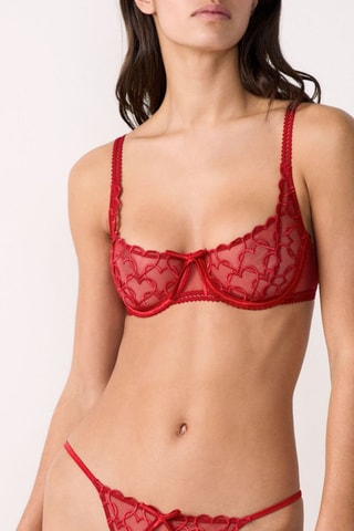 Reggiseno Declaration - Rosso