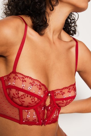 Reggiseno Conquete - Rosso