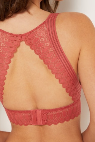 Bralette Gravure - Rosso mattone 