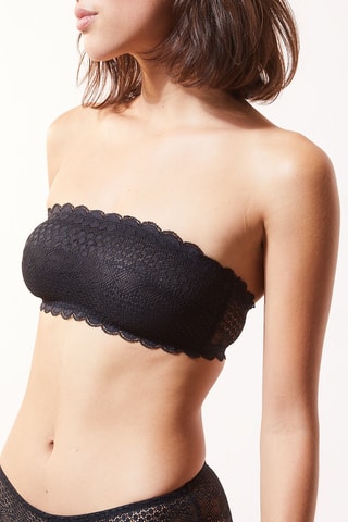 Reggiseno preformato Chérie Chérie Sexy Naturel - Nero