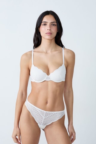 Reggiseno push-up Idole - Bianco