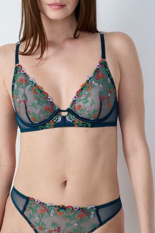 Reggiseno Gourmandise - Verde scuro