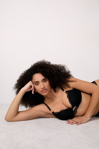 Soutien-gorge Rosace - Noir