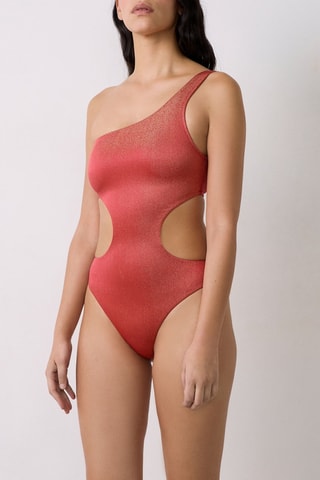 Trikini asimmetrico Lumineux - Arancione