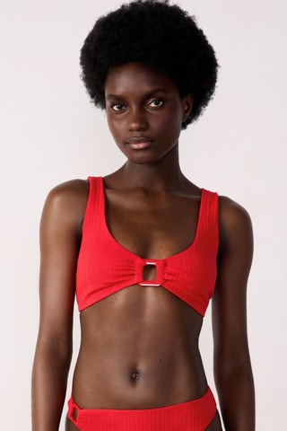 Reggiseno bikini Zagara - Rosso